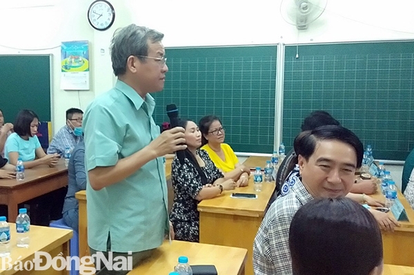 Cử tri Đinh Quốc Thái phát biểu tín nhiệm cao với các ứng cử viên đại biểu Quốc hội và HĐND các cấp