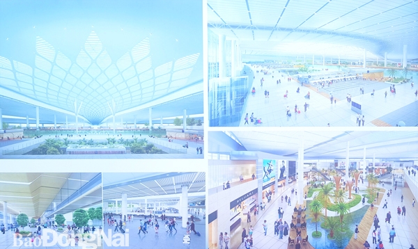 Theo dự kiến, phần móng nhà ga hành khách sân bay Long Thành giai đoạn 1 sẽ được khởi công xây dựng trong quý I-2022