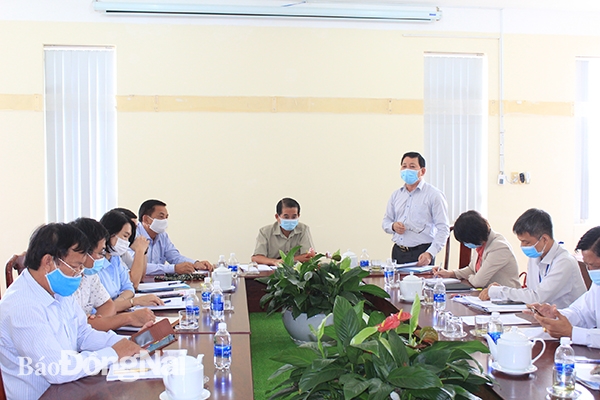 Ông Phạm Minh Phước, Chủ tịch UBND H.Vĩnh Cửu chia sẻ thêm về công tác chuẩn bị bầu cử của huyện