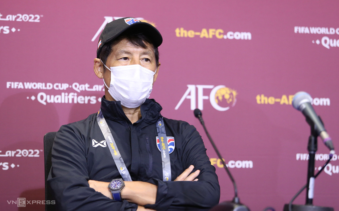 HLV Akira Nishino xin lỗi sau khi đội tuyển Thái Lan không thắng được Indonesia