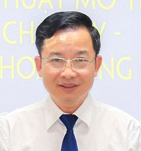 Phó giám đốc Sở Y tế, BS CKII Lê Quang Trung. Ảnh: H.Dung