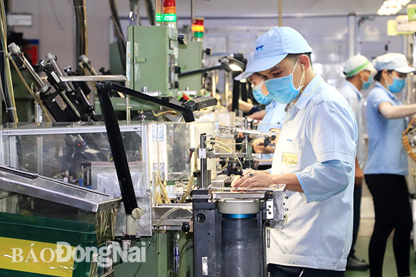 Công ty TNHH Việt Nam NOK (Khu công nghiệp Amata, TP.Biên Hòa) đang tăng tốc để đáp ứng các đơn hàng