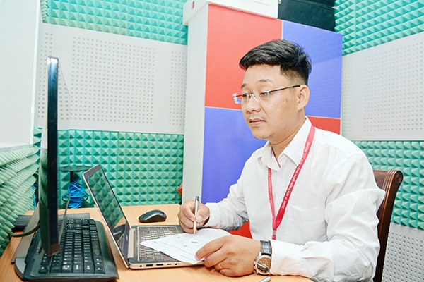ThS Trương Tấn Trung, giảng viên Trường đại học Công nghệ Đồng Nai. Ảnh: H.Yến