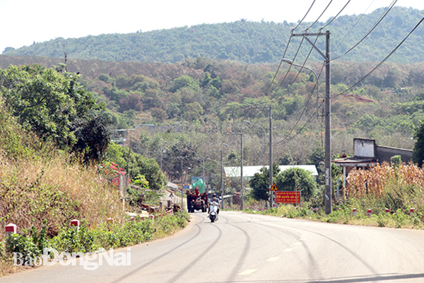 Khu vực thị trấn Long Giao (H.Cẩm Mỹ) hơn 1 năm trước vào dịp cuối tuần nhộn nhịp người đến xem và mua đất nông nghiệp nhưng giờ khá vắng