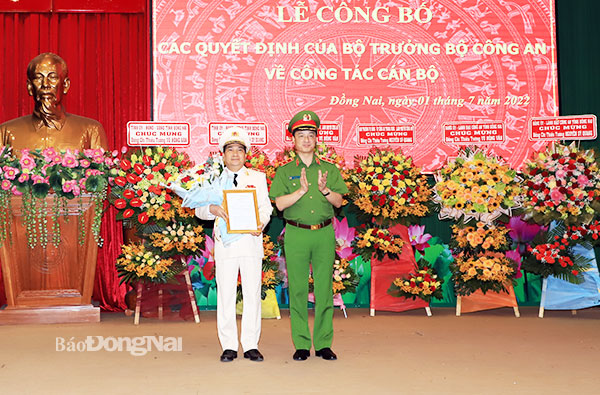 Thiếu tướng Nguyễn Sỹ Quang được bổ nhiệm làm Giám đốc Công an tỉnh
