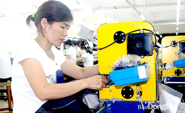May quần áo xuất khẩu tại Công ty CP Tổng công ty May Đồng Nai