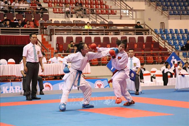 Karate Đồng Nai tham dự Đại hội Thể thao toàn quốc ở Ninh Bình