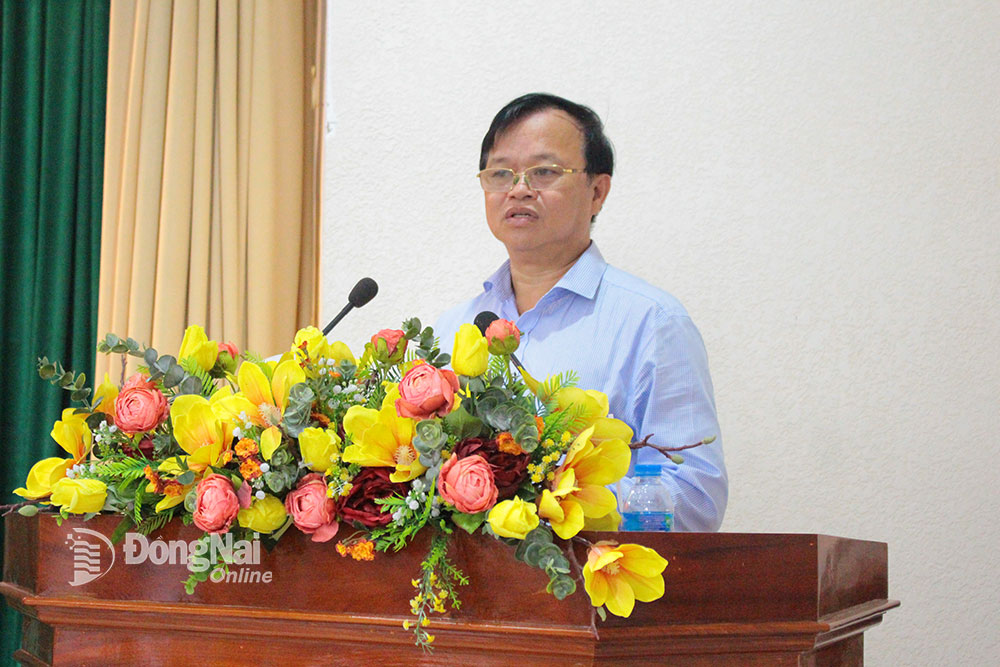 Chủ tịch UBND tỉnh Cao Tiến Dũng phát biểu chỉ đạo hội nghị