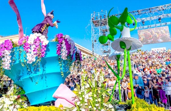 Sự kiện Trận chiến muôn hoa trong lễ hội Carnival 2023 ở Pháp