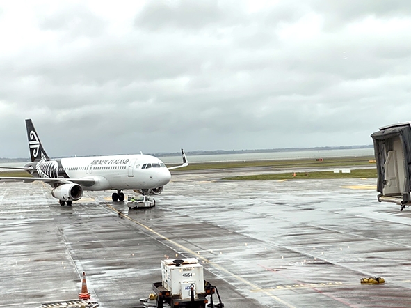 Chuyến bay Auckland - Wellington của Air New Zealand chuẩn bị cất cánh, kết thúc hành trình Việt Nam - New Zealand