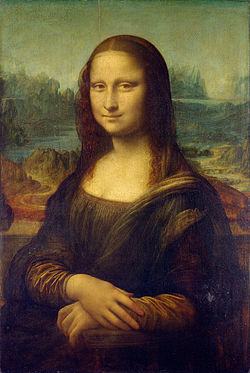 Hiện bức chân dung nàng Mona Lisa đang được trưng bày tại bảo tàng Louvre tại Paris, Pháp. 