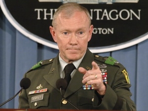 Tân Chủ tịch Hội đồng tham mưu liên quân Mỹ Martin Dempsey. (Nguồn: Internet)