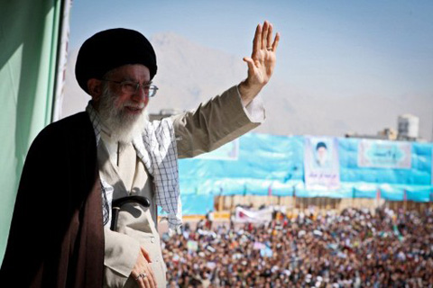 Đại giáo chủ Iran Ayatollah Ali Khamenei.