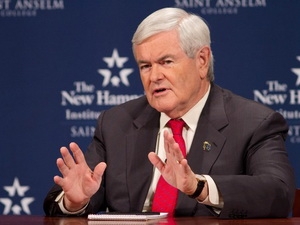 Ứng viên đảng Cộng hòa Newt Gingrich.
