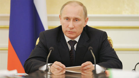 Tổng thống đắc cử Vladimir Putin. Ảnh: AFP