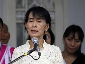 Lãnh đạo đối lập Aung San Suu Kyi. (Nguồn: Reuters)