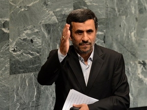 Tổng thống Iran Mahmoud Ahmadinejad. (Nguồn: AFP)