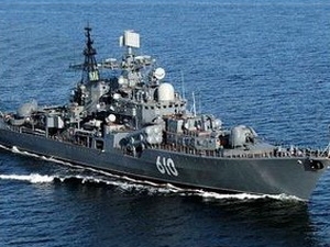 Một chiếc tàu chiến của Nga. (Nguồn: m.vietgiaitri.com)