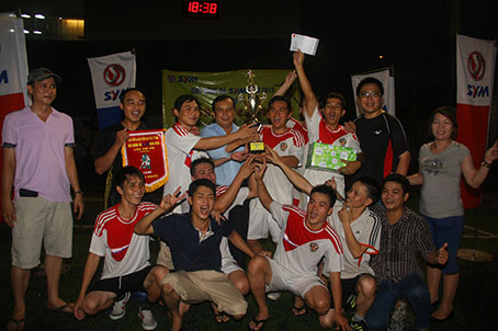 Đội VNRD đoạt chức vô địch