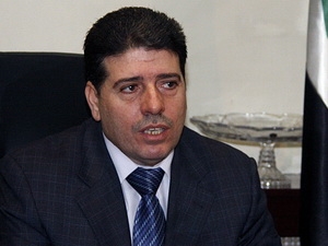 Thủ tướng Syria Wael Nader al-Halqi. (Nguồn: aljazeera.com)