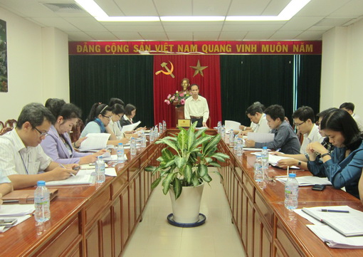 Phó trưởng Đoàn đại biểu Quốc hội tỉnh Trương Văn Vở đã chủ trì Hội nghị