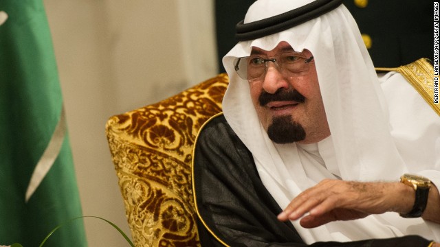 Quốc vương Abdullah đã rất thất vọng khi được thông báo về thất bại của phương Tây đối với vấn đề Syria. Ảnh: CNN