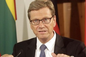 Ngoại trưởng Guido Westerwelle. (Nguồn: http://tg24.sky.it)