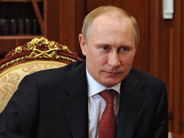 Tổng thống Vladimir Putin tại một cuộc họp ở Moskva ngày 5/5. AFP-TTXVN