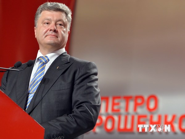 Tân Tổng thống Ukraine Petro Poroshenko. (Nguồn: AFP/TTXVN)