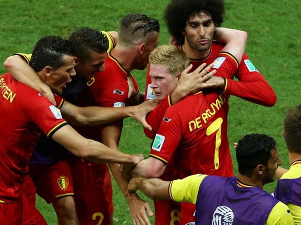 Bỉ là đội tuyển cuối cùng giành vé vào tứ kết World Cup 2014. (Nguồn: Getty Images)