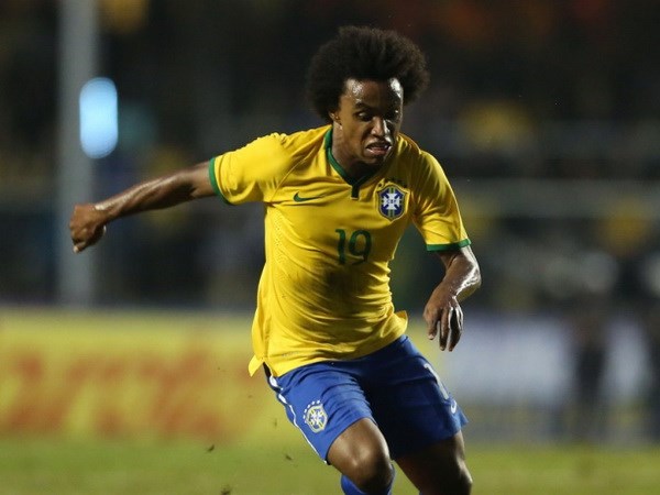 Willian dính mang tin buồn đến cho Brazil. (Nguồn: Getty Images)