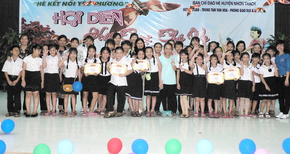 Trường tiểu học Phước Thiền 1 nhận giải nhất toàn đoàn