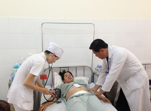 Bệnh nhân Son đã tỉnh táo và đang được chăm sóc tại Bệnh viện đa khoa khu vực Long Thành 