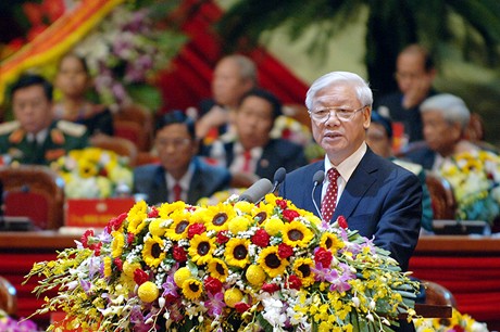  Tổng Bí thư Nguyễn Phú Trọng phát biểu chỉ đạo đại hội