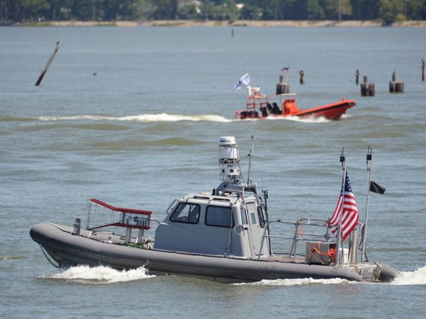 Tàu tuần tra vũ trang không người lái của Mỹ. (Nguồn: US Navy)