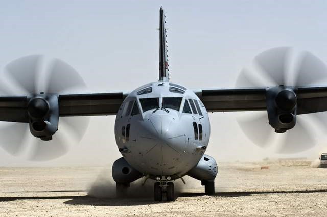 Máy bay C-27J. (Nguồn: airforcetimes.com)