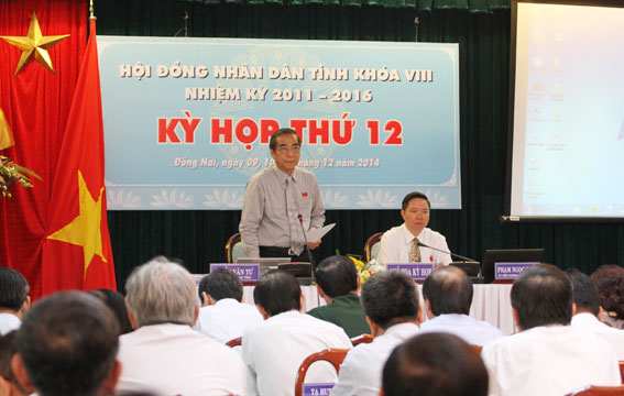 Phó Bí thư Thường trực Tỉnh ủy, Chủ tịch HĐND tỉnh Trần Văn Tư là người có số phiếu tín nhiệm cao nhất