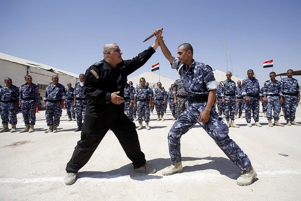 Binh sỹ Iraq đang luyện tập. (Nguồn: www.ibtimes.co.uk)