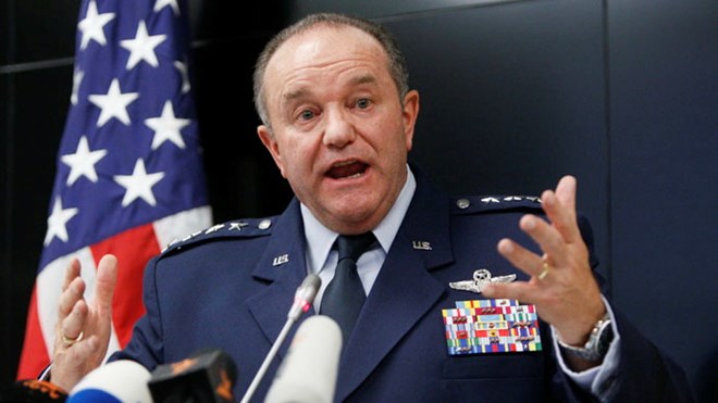 Tư lệnh NATO tại châu Âu, Tướng Philip Breedlove. (Nguồn: Reuters)