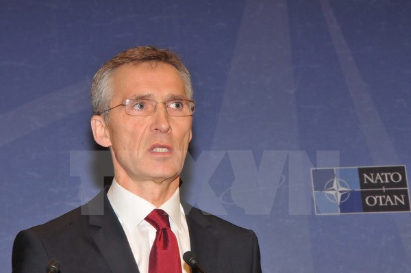 Tổng thư ký NATO Jens Stoltenberg. (Ảnh: Hương Giang/TTXVN)