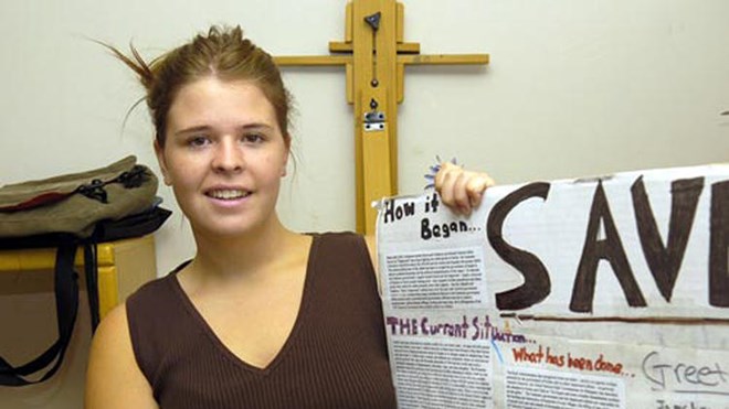 Kayla Jean Mueller trong một bức ảnh chụp tháng 5/2013. (Nguồn: AP)