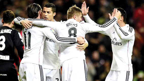 Năm 2014 là một năm đại thành công với Real Madrid