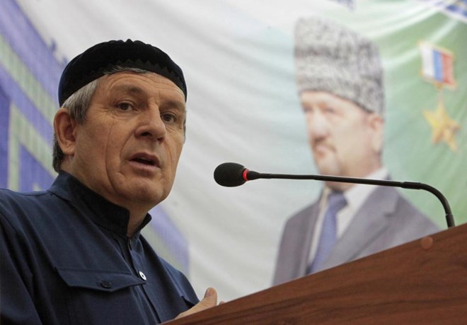 Chủ tịch Quốc hội nước Cộng hòa Chechnya thuộc Nga Dukuvakha Abdurakhmanov. (Nguồn: AP)
