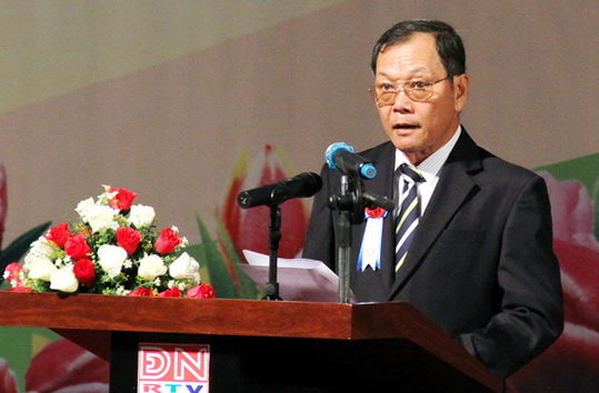Phó chủ tịch UBND tỉnh Trần Minh Phúc phát biểu chỉ đạo tại Đại hội