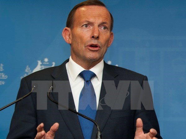 Thủ tướng Australia Tony Abbott. (Nguồn: THX/TTXVN)