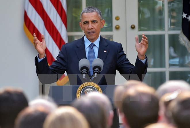 Uy tín của Tổng thống Mỹ Barack Obama đang tăng trở lại. (Nguồn: AFP/TTXVN)