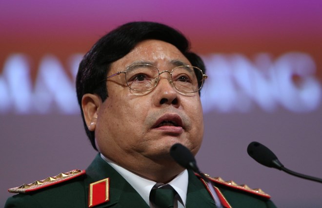 Bộ trưởng Quốc phòng Phùng Quang Thanh (Nguồn: AFP)