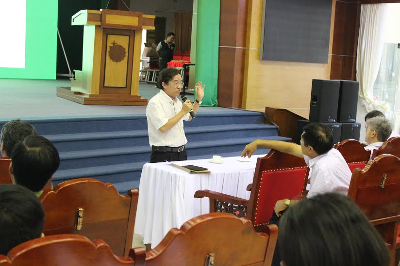 Ohó chủ tịch UBND tỉnh Nguyễn Thành Trí phát biểu tại buổi kiểm tra