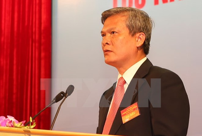 Ông Nguyễn Văn Thông, Ủy viên Trung ương Đảng, được phân công giữ chức Phó Trưởng ban Nội chính Trung ương. (Ảnh: Trí Dũng/TTXVN)