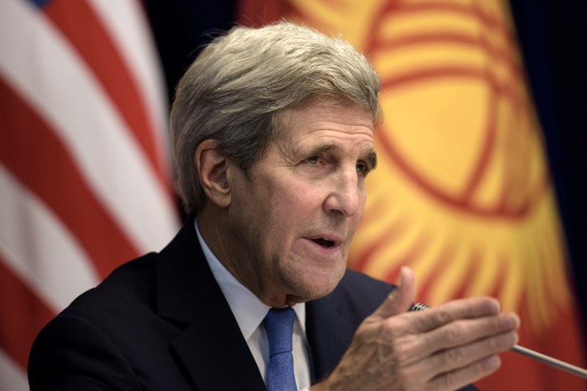 Ngoại trưởng Mỹ John Kerry. (Nguồn: AFP)